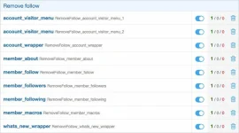 [Andy] Remove Follow Plugin