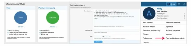 [Andy] Paid Registrations Plugin