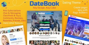 DateBook WordPress Dating Theme
