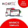 HostX - WHMCS Web Hosting Theme